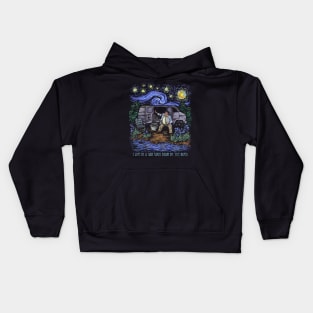 Van Gogh Down By the River Kids Hoodie